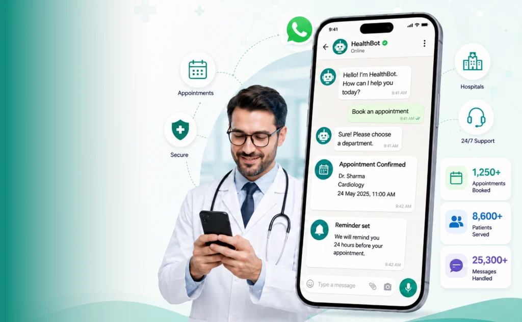 WhatsApp Chatbot for Healthcare: Implementation Guide for Hospitals & Clinics