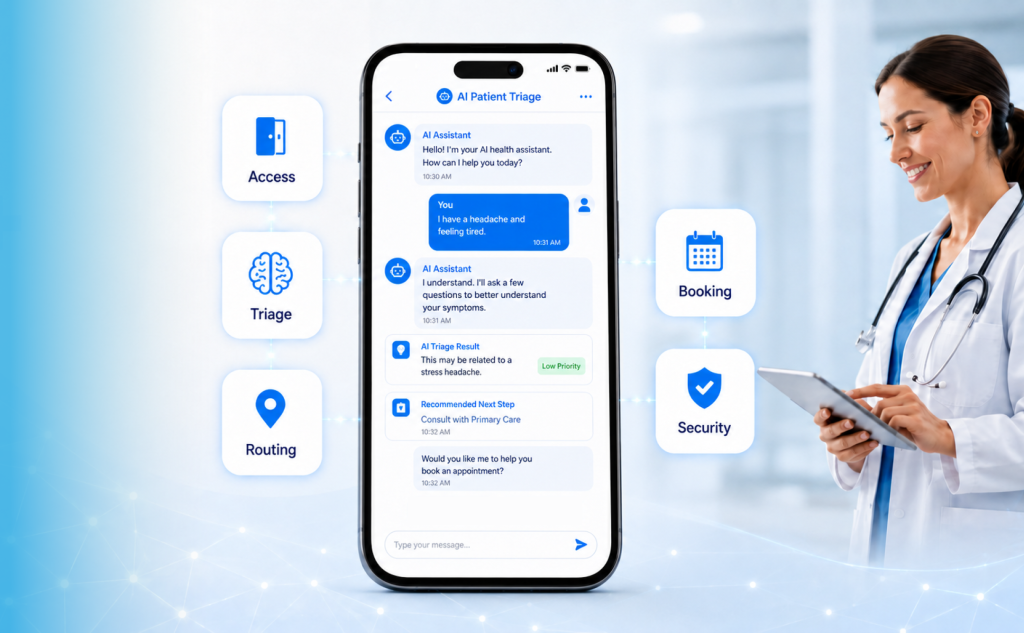 AI Patient Triage in Healthcare: Improving Access, Efficiency and Patient Engagement